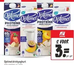 Jumbo Optimel drinkyoghurt aanbieding
