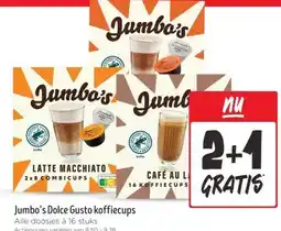 Jumbo Jumbo's Dolce Gusto koffiecups aanbieding
