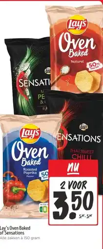 Jumbo Lay's Oven Baked of Sensations aanbieding