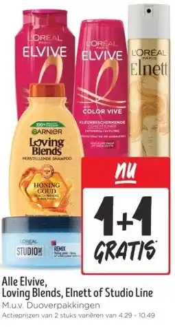 Jumbo Alle Elvive, Loving Blends, Elnett of Studio Line aanbieding