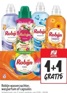 Jumbo Robijn wasverzachter, wasparfum of capsules aanbieding