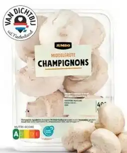 Jumbo Jumbo middelgrote champignons aanbieding