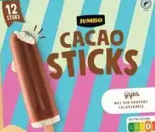 Jumbo Jumbo cacao sticks aanbieding