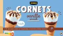 Jumbo Jumbo cornets vanille smaak aanbieding