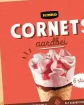 Jumbo Jumbo cornets aardbei aanbieding