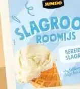 Jumbo Jumbo slagroom roomijs aanbieding