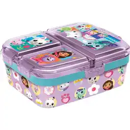 Intertoys Gabby's Poppenhuis lunchbox met vakken aanbieding