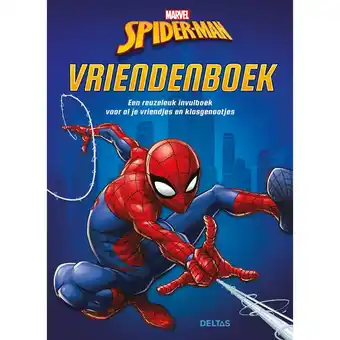 Intertoys Spider-Man vriendenboek aanbieding