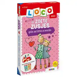 Intertoys Loco mini pakket De Zoete Zusjes spelen met letters en woorden aanbieding