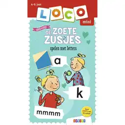 Intertoys Loco mini De Zoete Zusjes spelen met letters aanbieding
