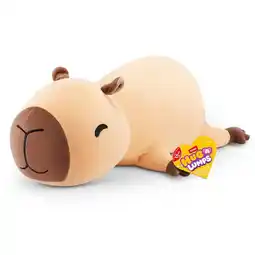 Intertoys Hug-A-Lumps knuffel capybara Connie - 60 cm aanbieding