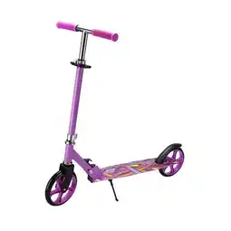 Intertoys Opvouwbare scooter - 200 mm wielen - paars aanbieding
