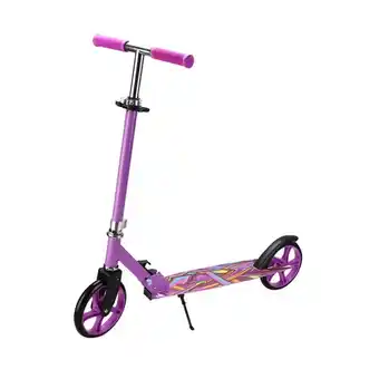 Intertoys Opvouwbare scooter - 200 mm wielen - paars aanbieding