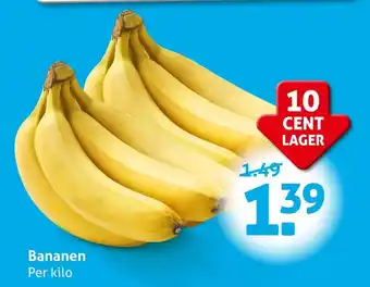 Hoogvliet Bananen aanbieding