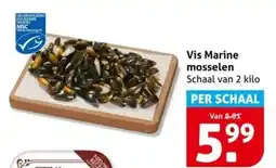 Hoogvliet Vis Marine mosselen aanbieding