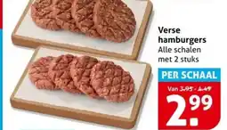 Hoogvliet Verse hamburgers aanbieding