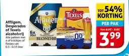 Hoogvliet Affligem, Desperados of Texels alcoholvrij aanbieding