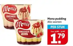 Hoogvliet Mona pudding aanbieding