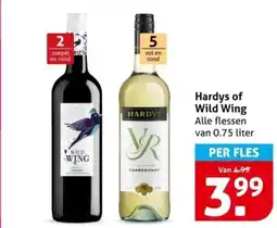 Hoogvliet Hardys of Wild Wing aanbieding