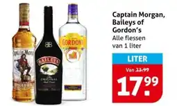 Hoogvliet Captain Morgan, Baileys of Gordon's aanbieding