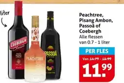 Hoogvliet Peachtree, Pisang Ambon, Passoã of Coebergh aanbieding
