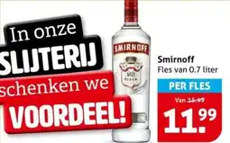 Hoogvliet Smirnoff aanbieding