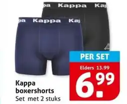 Hoogvliet Kappa boxershorts aanbieding