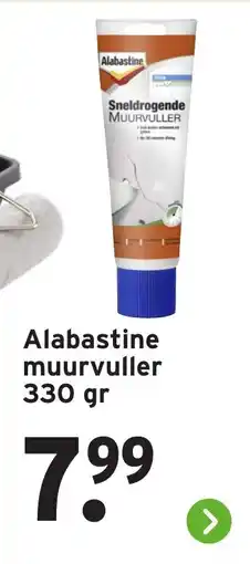 GAMMA Alabastine muurvuller 330 gr aanbieding
