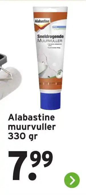 GAMMA Alabastine muurvuller 330 gr aanbieding