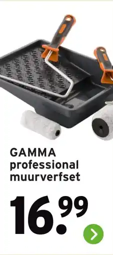 GAMMA GAMMA professional muurverfset aanbieding