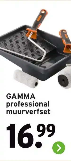 GAMMA GAMMA professional muurverfset aanbieding
