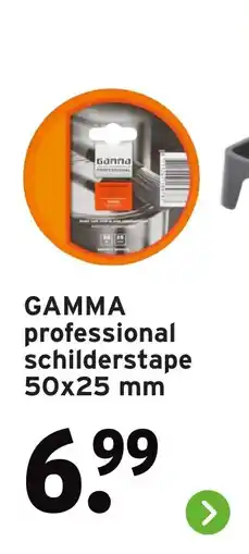 GAMMA GAMMA professional schilderstape aanbieding