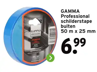 GAMMA GAMMA Professional schilderstape buiten aanbieding