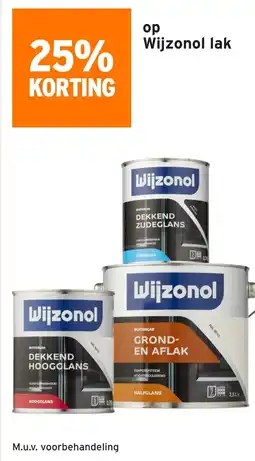 GAMMA Op wijzonol lak aanbieding