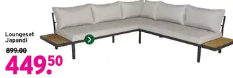 GAMMA Loungeset Japandi aanbieding