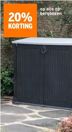 GAMMA Op alle op bergboxen aanbieding