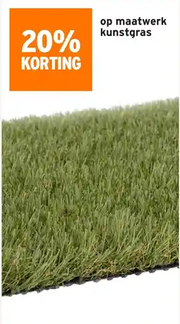 GAMMA Op maatwerk kunstgras aanbieding