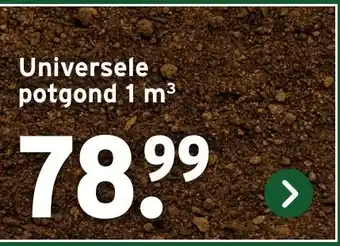 GAMMA Universele potgond 1 m³ aanbieding
