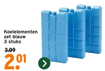 GAMMA Koelelementen set blauw aanbieding