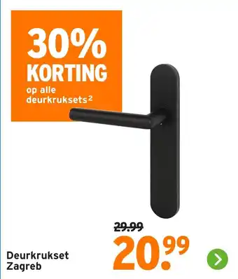 GAMMA Deurkrukset Zagreb aanbieding
