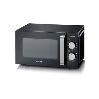 Amazon Severin MW 7762 microwave Countertop Grill microwave 20 L 800 W Black, Stainless steel aanbieding