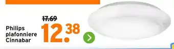 GAMMA Philips plafonniere Cinnabar aanbieding