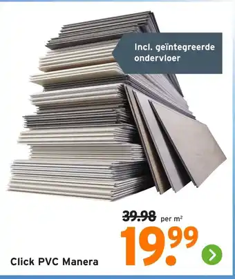 GAMMA Click PVC Manera aanbieding
