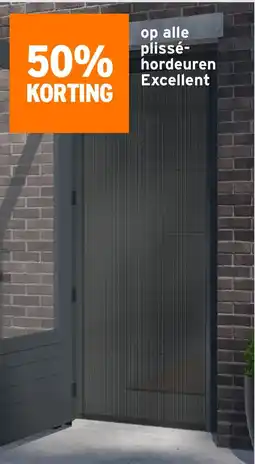 GAMMA op alle plissé hordeuren Excellent aanbieding