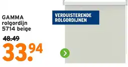 GAMMA GAMMA rolgordijn 5714 beige aanbieding