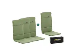 Kees Smit Madison Fiber hoog tuinkussen set van 4 aanbieding