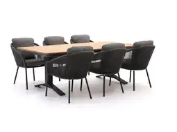 Kees Smit SUNS Nappa/Stockholm 220cm dining tuinset 7-delig aanbieding