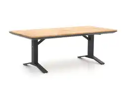 Kees Smit SUNS Stockholm dining tuintafel 220x100x76cm aanbieding
