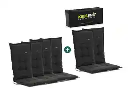 Kees Smit Madison tuinkussen set van 6 hoge rug aanbieding