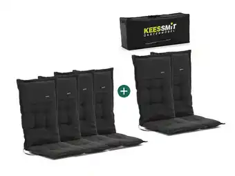 Kees Smit Madison tuinkussen set van 6 hoge rug aanbieding
